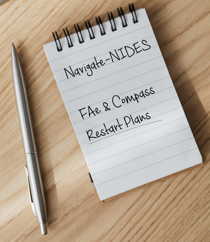 Navigate-NIDES FAe & Compass Restart Plans
